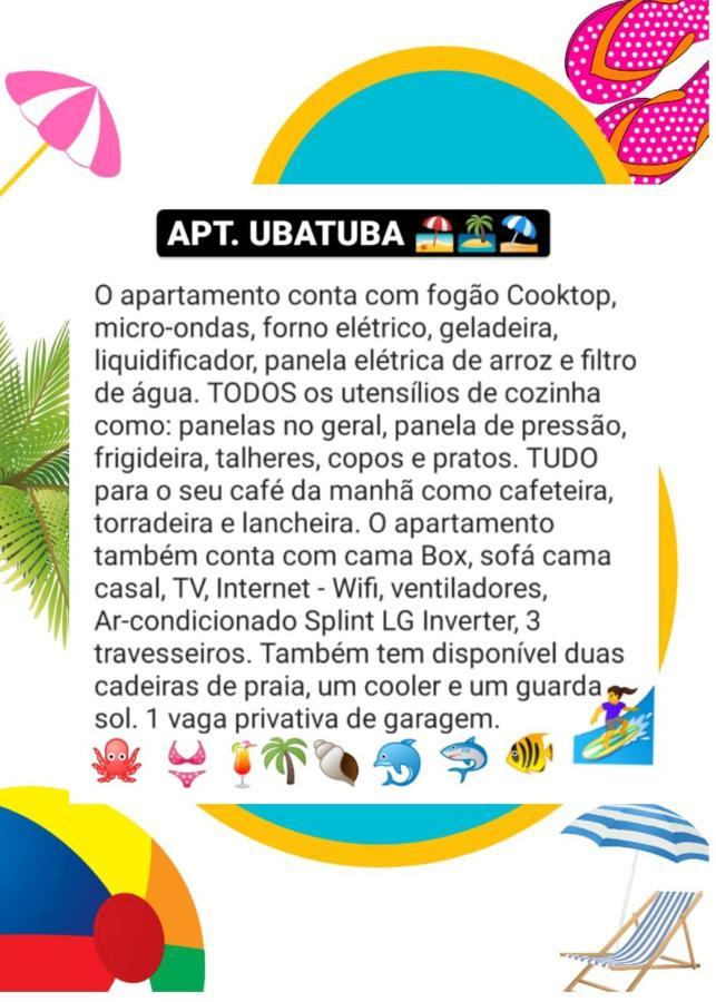 Apartamento Ubatuba - Praia Grande - 250M Da Praia Exterior photo